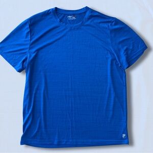 Fila Men's Vibrant Blue Short Sleeve Tee